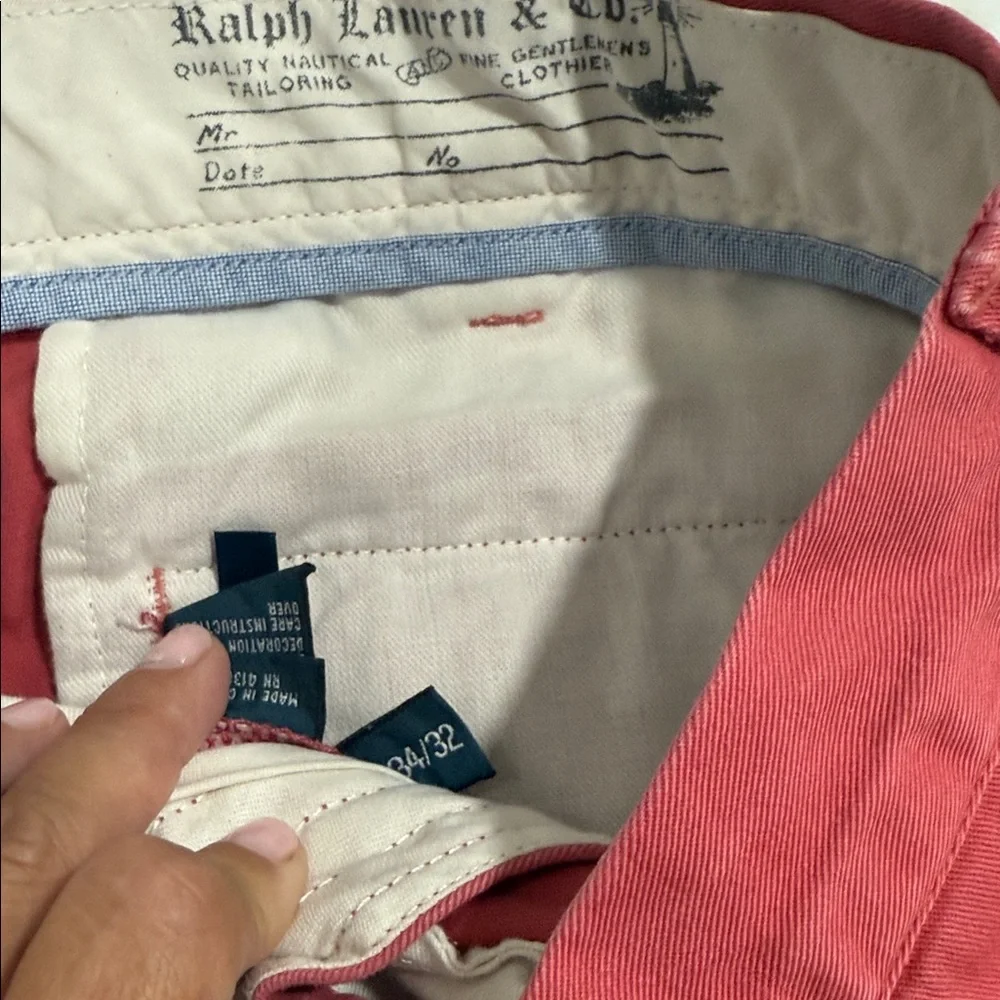 Polo Ralph Lauren Vibrant Pink Chinos
